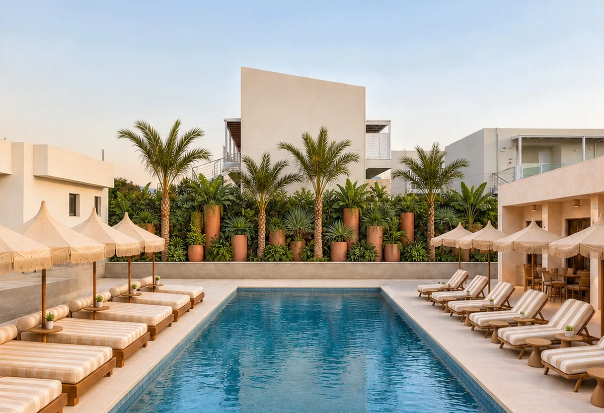 Pool & sun terrace Pool & sun terrace